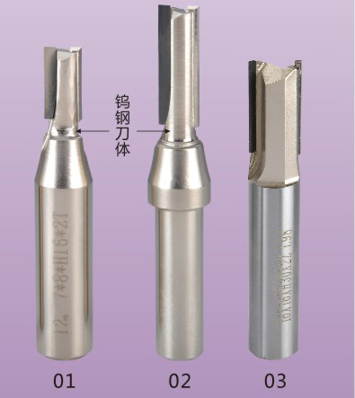 PCD straight router bit
